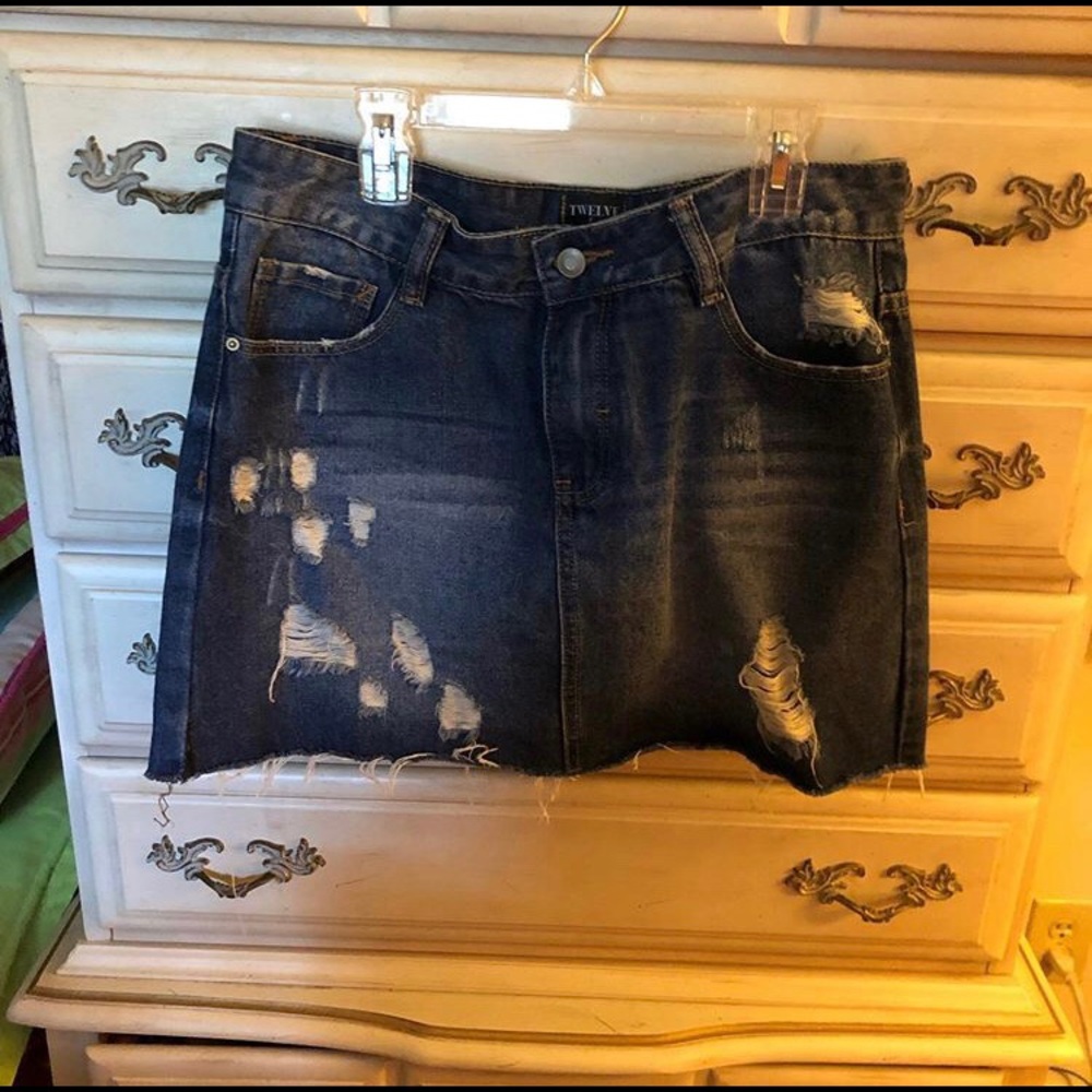 Jean skirt